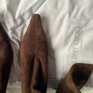 Jimmy Choo Women's Stretch Suede Boots